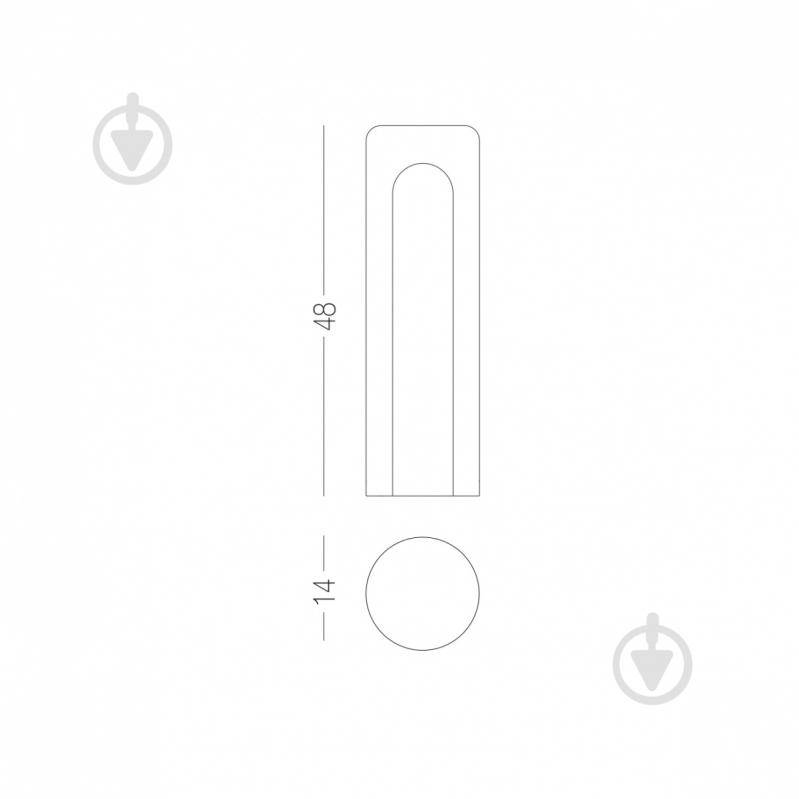 Колпачок для петли HC14-48 MACC бронза - фото 2