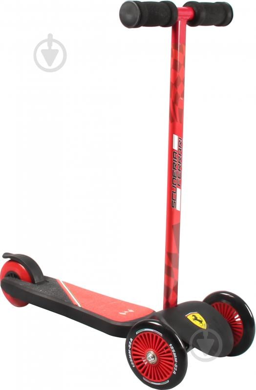Самокат Ferrari детский черный FXK4 - фото 2