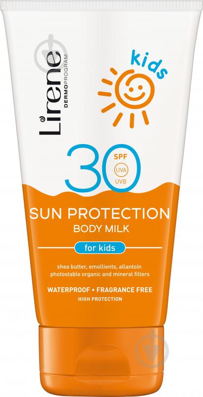 Молочко сонцезахисне Lirene SPF30 150 мл - фото 1