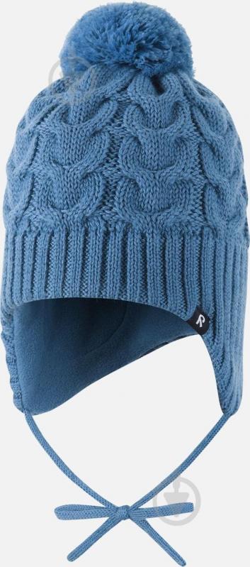 Шапка Reima Paljakka 5300035C-67A0 р.54 синий - фото 3 Шапка Reima Paljakka 5300035C-67A0 р.54 синий - фото 3