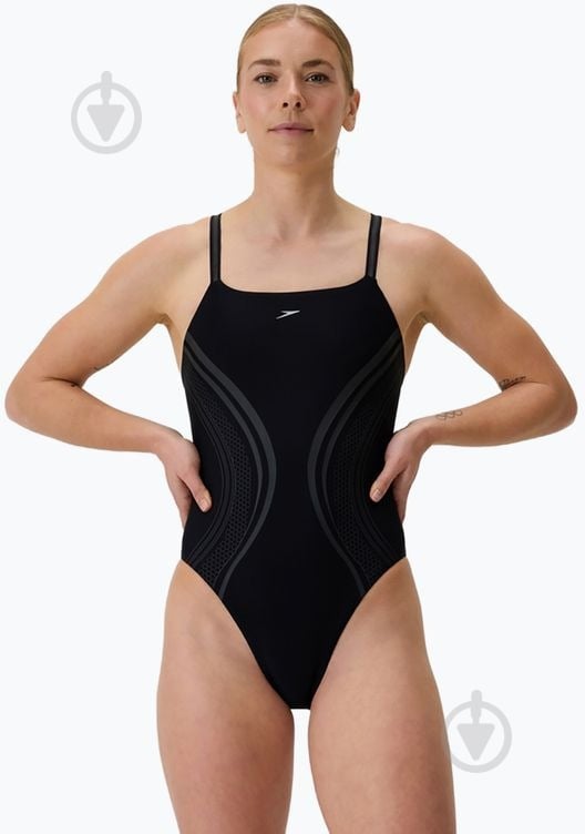 Купальник Speedo Printed Active Back 8-00530200334 р.40 черный - фото 1 Купальник Speedo Printed Active Back 8-00530200334 р.40 черный - фото 1