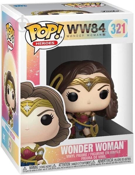 Фигурка Funko POP! Vinyl DC Wonder Woman 84 - Wonder Woman (MT) (FUN2549501) - фото 2