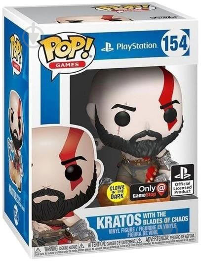 Фигурка Funko POP! Vinyl Games God Of War Kratos W/Blades (GW) (FUN2549829) - фото 2