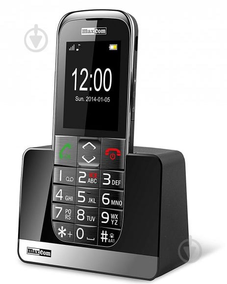 Мобільний телефон Maxcom MM720 black - фото 3