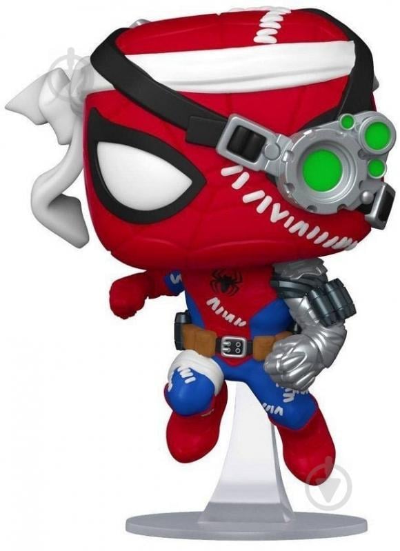 Фигурка Funko POP! Bobble Marvel Marvel Cyborg Spider-Man (Exc) (FUN2549824) - фото 1