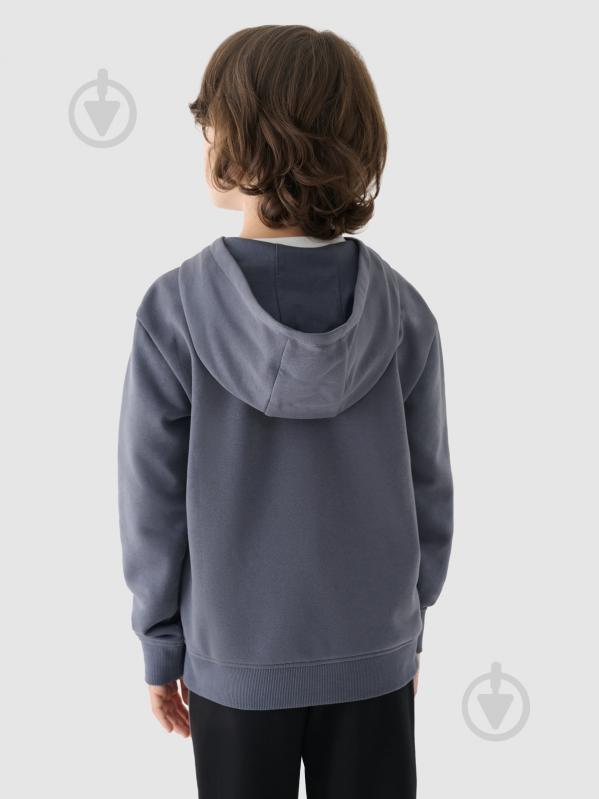 Джемпер 4F SWEATSHIRT M1223 4FJWAW24TSWSM1223-22S р.158 сірий - фото 4