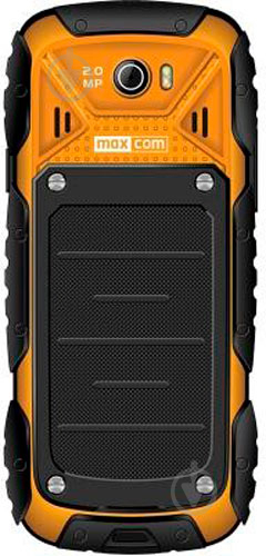 Мобильный телефон Maxcom MM920 black/yellow - фото 2