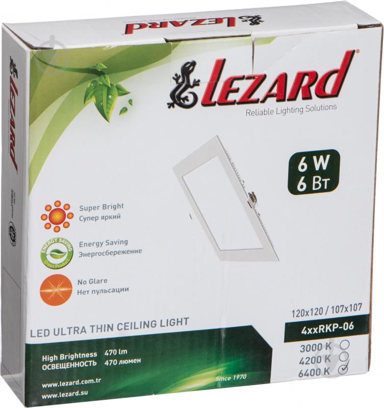 Светильник точечный Lezard LED 6400 К белый 464RKP-06 - фото 4