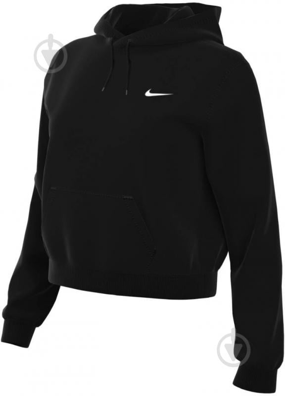 Джемпер Nike W NSW JRSY OS PO HOODIE DM6417-010 р.2XL черный - фото 7