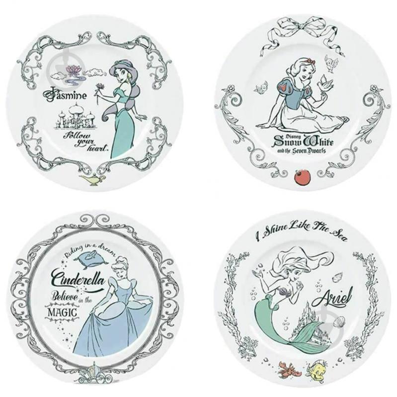 Набір тарілок ABYstyle Disney Princesses (ABYTAB007) - фото 1 Набір тарілок ABYstyle Disney Princesses (ABYTAB007) - фото 1