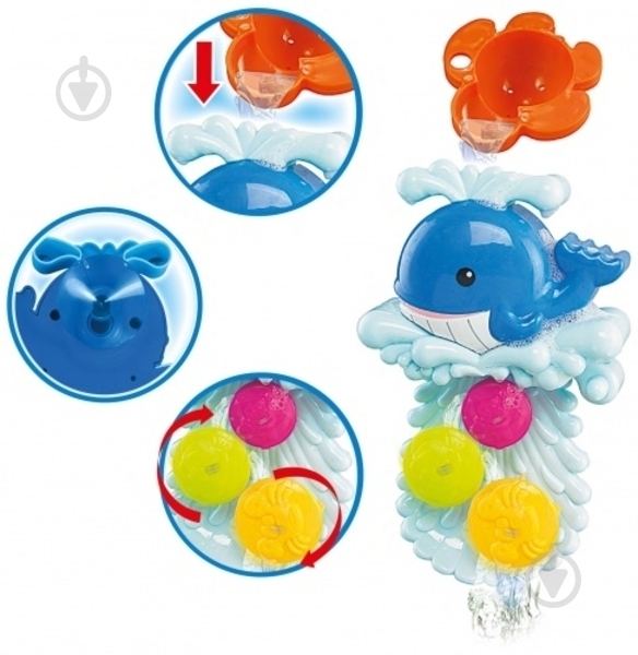 Игрушка для воды Bebelino Дельфин Водяное колесо - фото 2