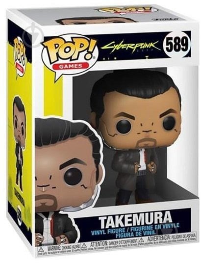 Фігурка Funko POP! Cyberpunk 2077 Takemura (FUN2549684) - фото 2