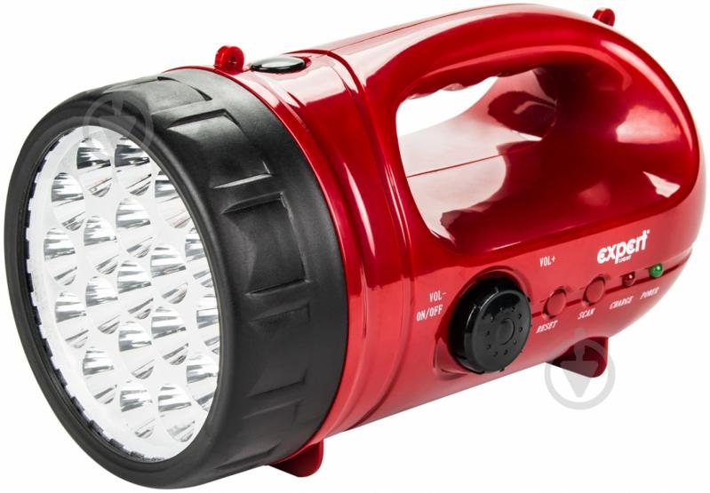 Ліхтар Expert Expert light EKND-FL017-19LEDb червоний - фото 1 Ліхтар Expert Expert light EKND-FL017-19LEDb червоний - фото 1