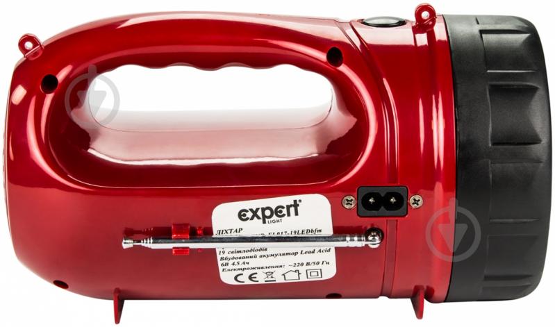 Ліхтар Expert Expert light EKND-FL017-19LEDb червоний - фото 3 Ліхтар Expert Expert light EKND-FL017-19LEDb червоний - фото 3