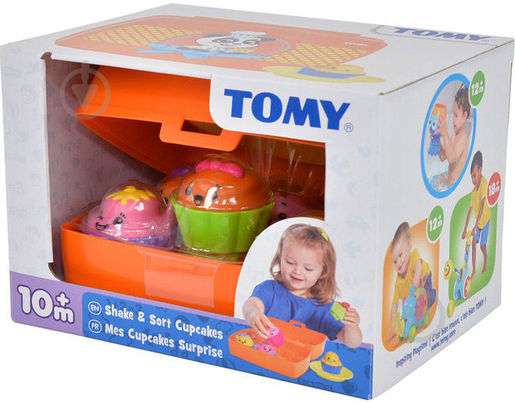 Игрушка-сортер Tomy «Веселые капкейки» T72546 - фото 2