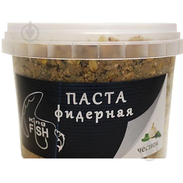 Паста King Fish 600 г чеснок фидерная - фото 1