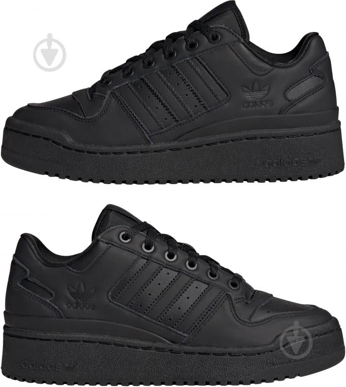 Adidas forum low all black hotsell