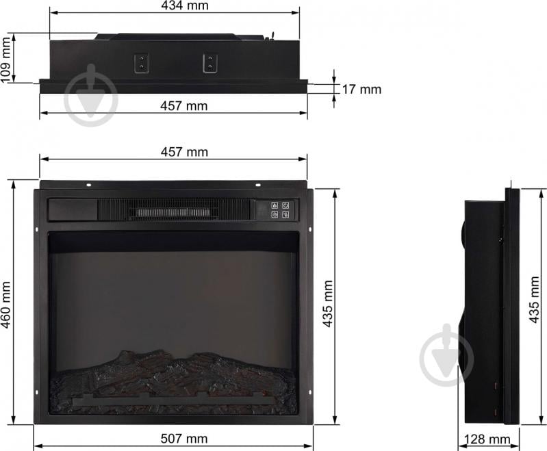 Камин электрический ArtiFlame АF18 - фото 4