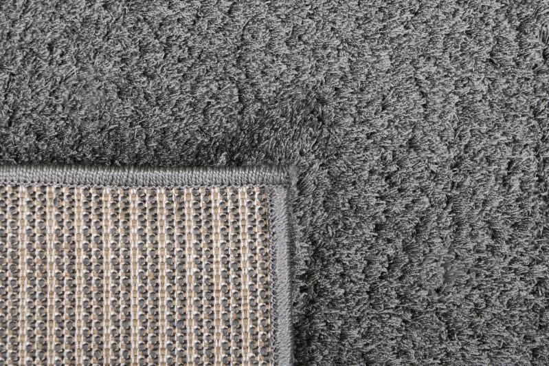 Ковер Ozkaplan Karpet GOLD SHAGGY R dark grey 80х150 см - фото 2