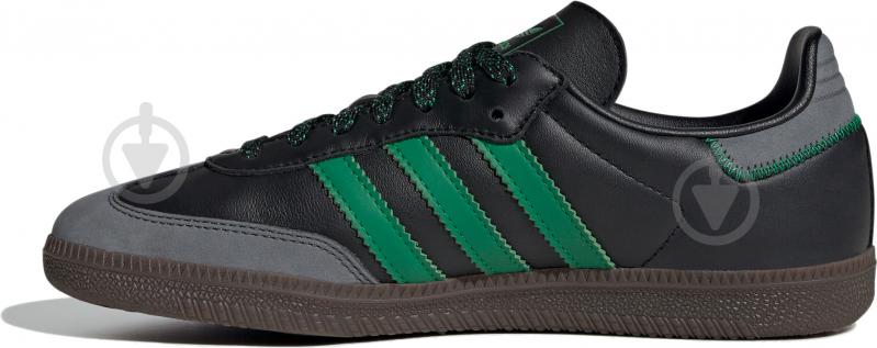 Кроссовки женские демисезонные Adidas SAMBA OG W IE6520 р.38 2/3 черные - фото 2