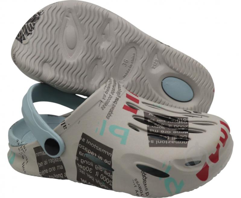 Сабо для хлопчиків HW р.40 сірий (HS-2437) - фото 2