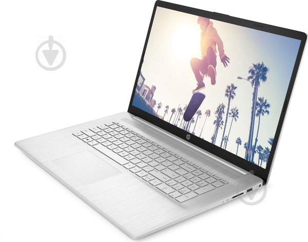 Ноутбук HP 17-cp0008ua 17,3 (423L2EA) silver - фото 3