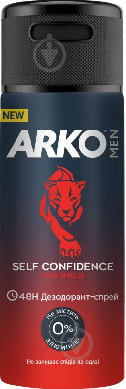 Дезодорант для чоловіків Arko Self Confidence 150 мл - фото 1