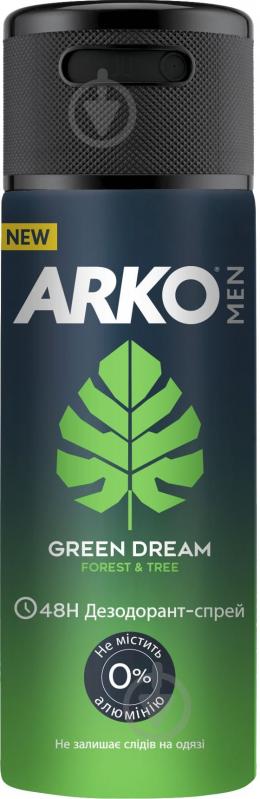Дезодорант для чоловіків Arko Green Dream 150 мл - фото 1