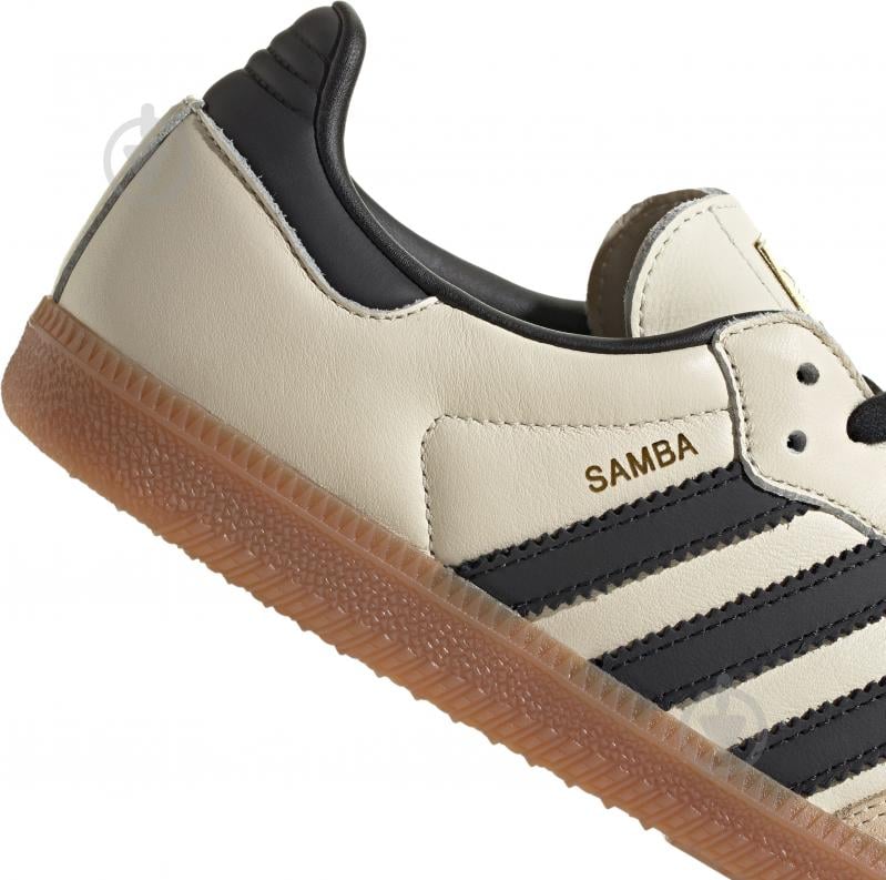 Кроссовки женские демисезонные Adidas SAMBA OG W ID0478 р.38 бежевые - фото 6