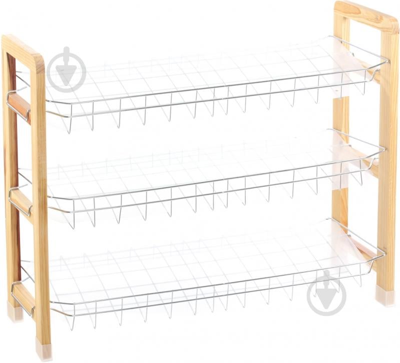 Подставка для обуви Lemax 265x732x600 мм хром (YJ-G2200) - фото 1