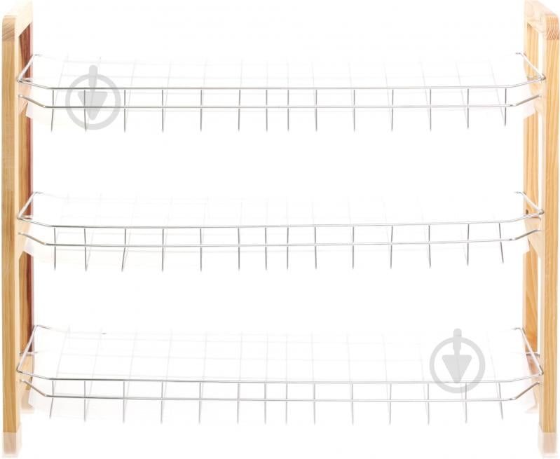 Подставка для обуви Lemax 265x732x600 мм хром (YJ-G2200) - фото 2