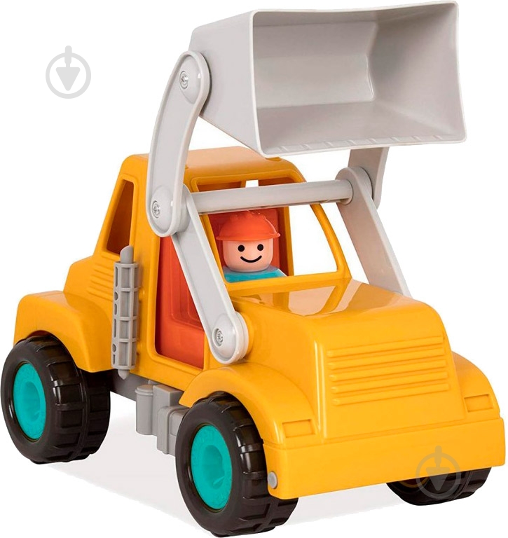 Игрушка Battat Экскаватор с фигуркой водителя - фото 2 Игрушка Battat Экскаватор с фигуркой водителя - фото 2