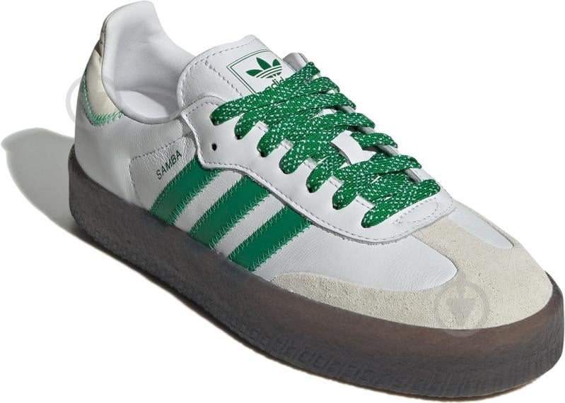 Кросівки жіночі демісезонні Adidas SAMBAE W IE9105 р.38 білі - фото 3