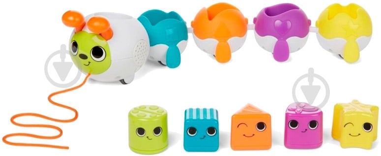 Сортер-каталка Little Tikes Музыкальная гусеница - фото 2 Сортер-каталка Little Tikes Музыкальная гусеница - фото 2