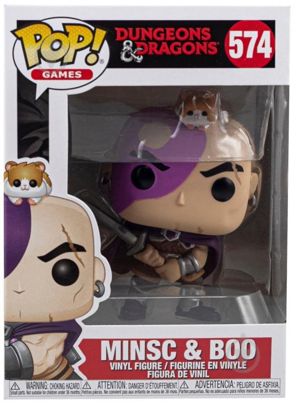 Фигурка Funko POP! D & D Minsc & Boo (FUN2549350) - фото 5 Фигурка Funko POP! D & D Minsc & Boo (FUN2549350) - фото 5