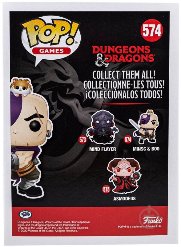 Фигурка Funko POP! D & D Minsc & Boo (FUN2549350) - фото 6 Фигурка Funko POP! D & D Minsc & Boo (FUN2549350) - фото 6