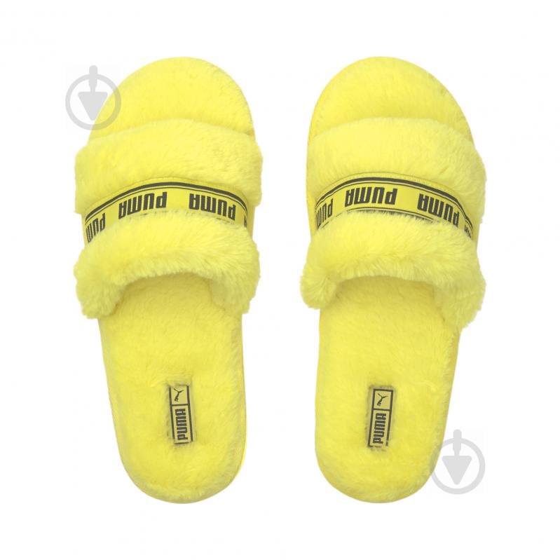 Капці Puma Puma Fluff 38493704 р.38 жовтий - фото 6