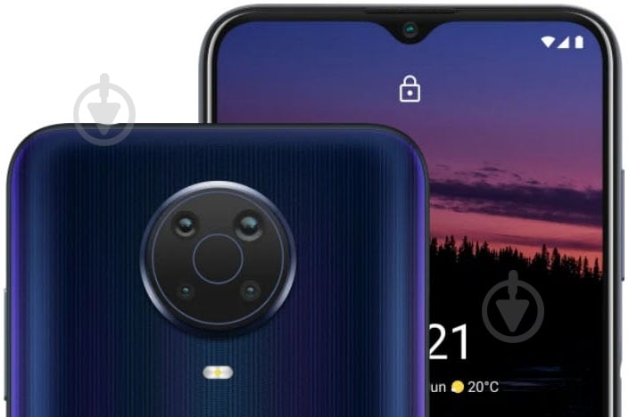 Смартфон Nokia G20 4/64GB blue - фото 5