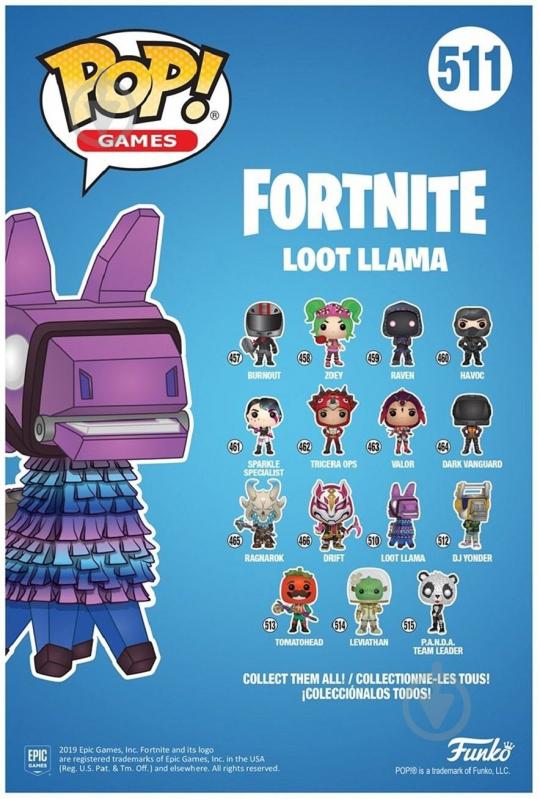 Фигурка Funko POP! Fortnite 10 Loot Llama (FUN2316) - фото 6