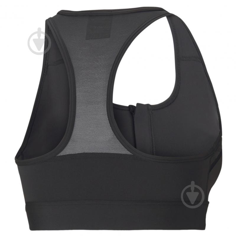 Бра Puma High Impact Front Zip Bra 52029501 р.S чорний - фото 3