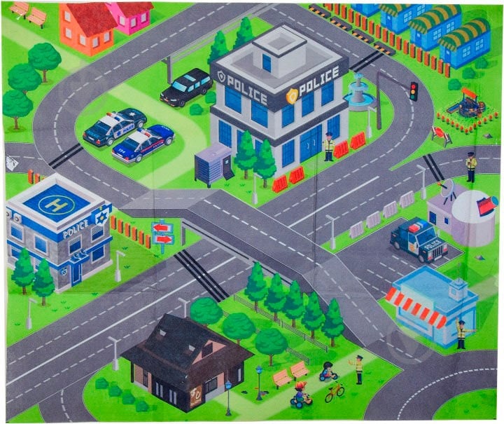 Игровой набор Shantou коврик детский с машинками MY9402A - фото 3