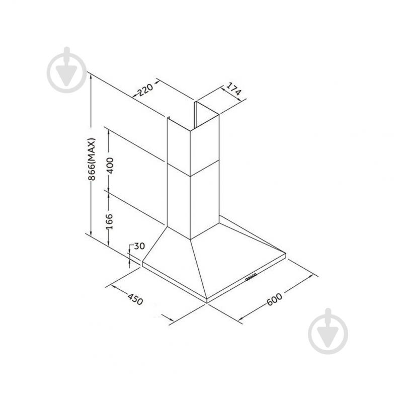 Вытяжка Pyramida KSX 60 BR - фото 5