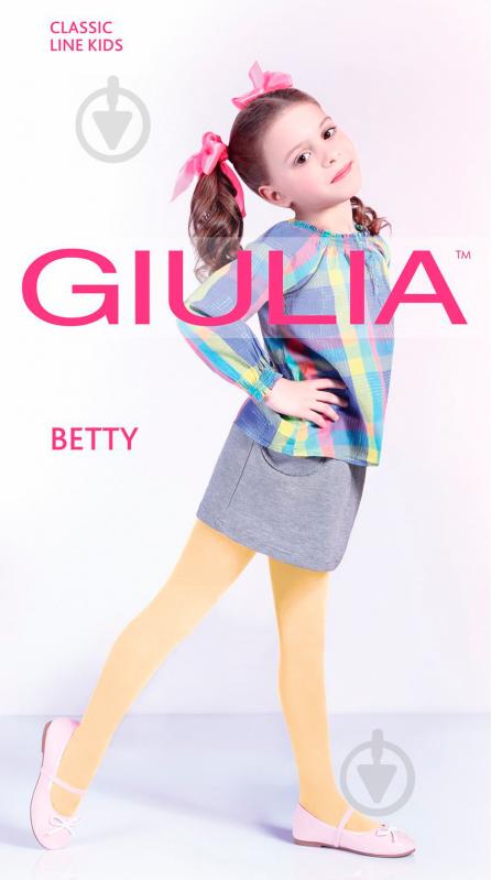 Колготки для дівчаток Giulia BETTY 80 panna gulр.116 рожевий - фото 1