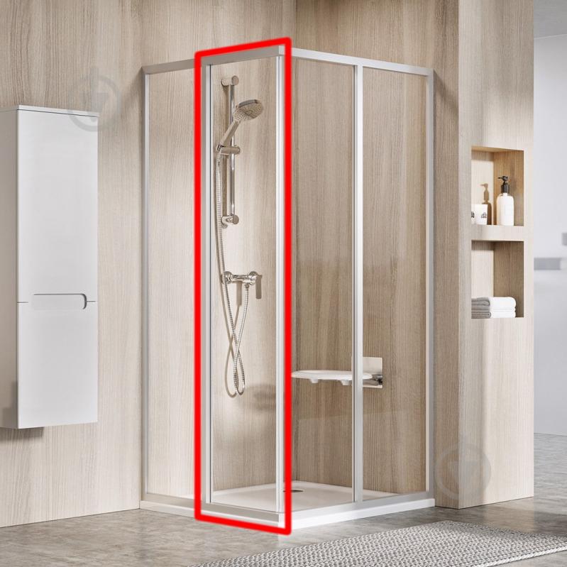 Душевые двери Ravak SRV2-100 S сатин + Transparent - фото 1