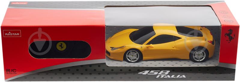 Автомобиль на р/у Rastar Ferrari 458 Italia 1:24 454.00.55 - фото 9