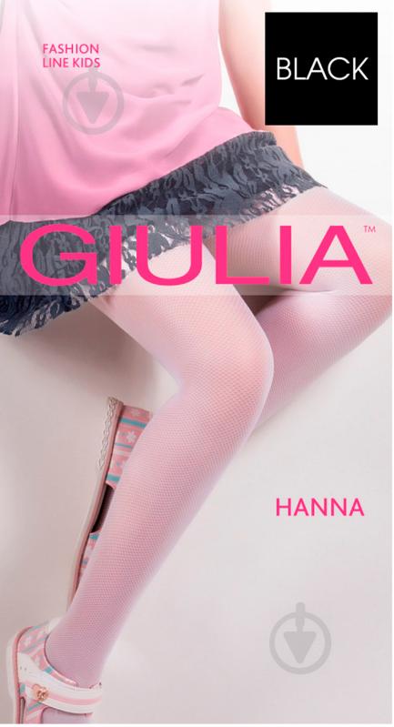 Колготки для девочек Giulia HANNA 01 neroр.128 черный - фото 1