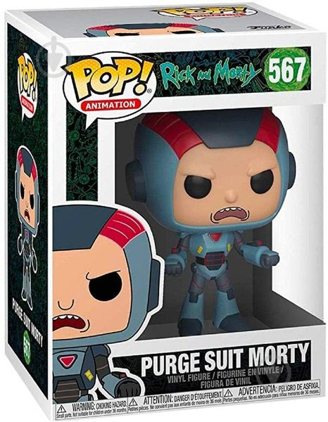 Фигурка Funko POP! Vinyl Rick & Morty S6 Purge Suit Morty Suit (FUN2297) - фото 2