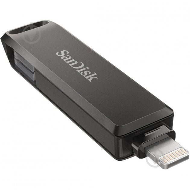 Флеш-память SanDisk iXpand Drive Luxe 64 ГБ USB Type-C Lightning (SDIX70N-064G-GN6NN) - фото 2