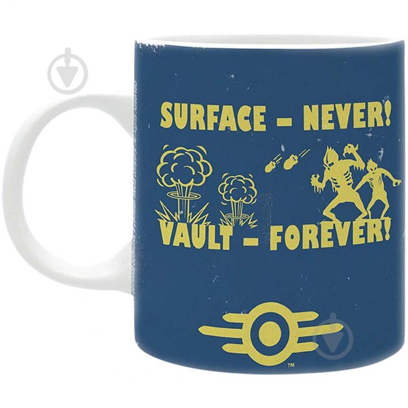 Чашка ABYstyle FALLOUT Vault Boy Blue 320 мл (ABYMUGA526) - фото 2