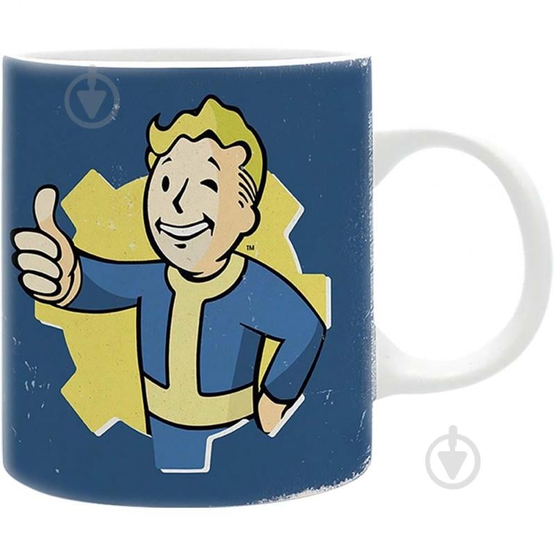 Чашка ABYstyle FALLOUT Vault Boy Blue 320 мл (ABYMUGA526) - фото 1